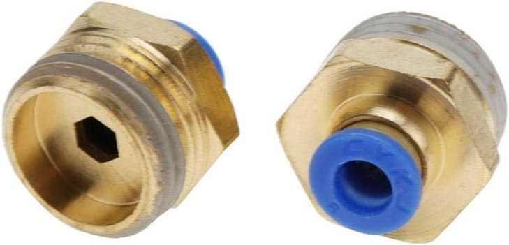 Duravel 3/8 PT Thread 12mm Pneumatic Straight Quick Fitting Connector - Pack of 30 - Image 4